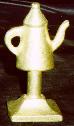 brass teapot figurine