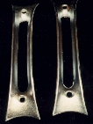 aluminum vault handles